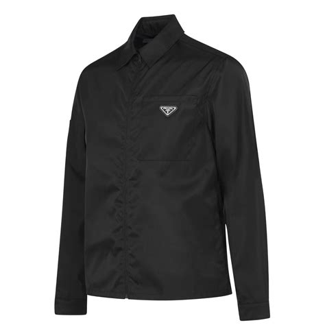 prada overshirt mens